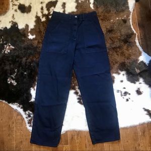 Aritzia Wilfred Free Navy Ryley Pant Size 6